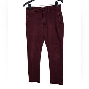 Goodfellow & Co Burgundy Chino Pants Mens 29×30